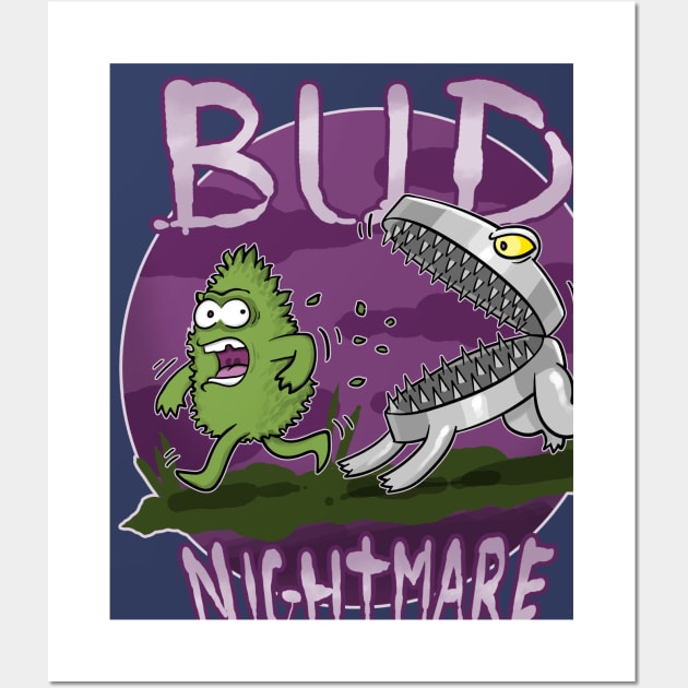 Bud Nightmare Wall Art by Andriu